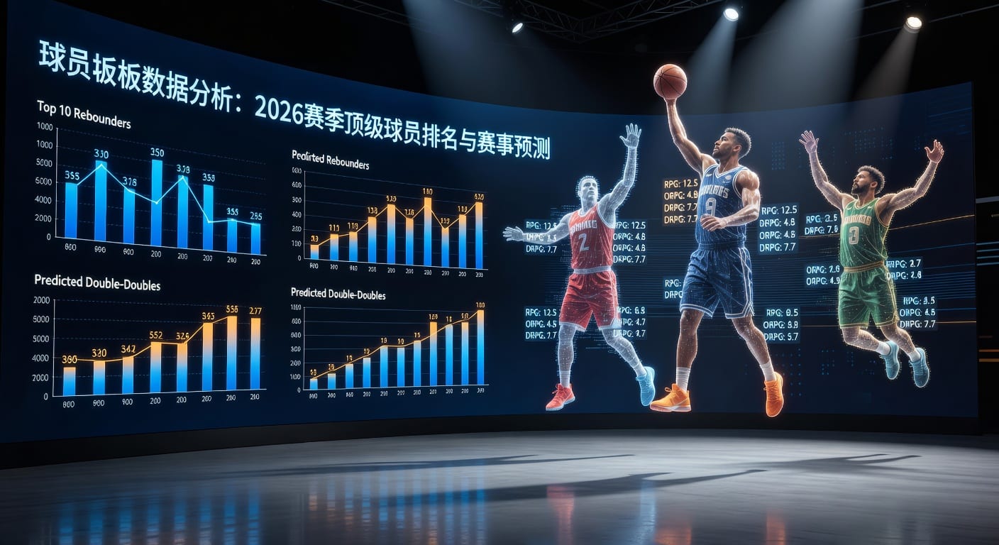 球员篮板：NBA 2024最新排名与数据解析