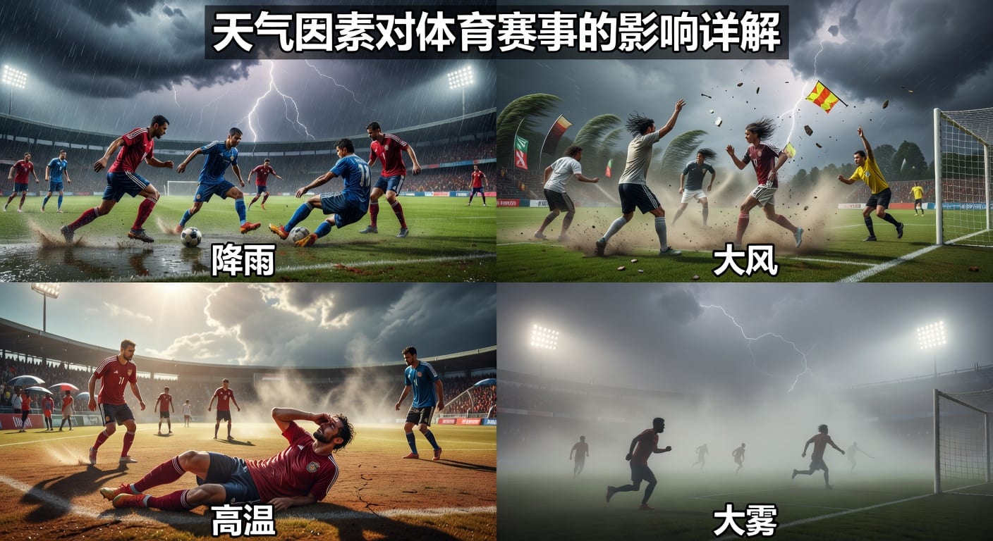 天气因素对体育赛事分析的影响指南