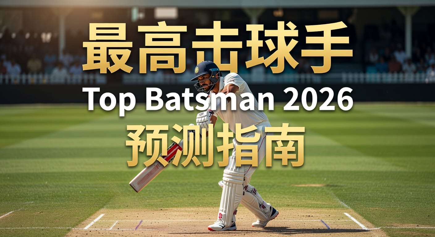 最高击球手 Top Batsman 2026排名预测