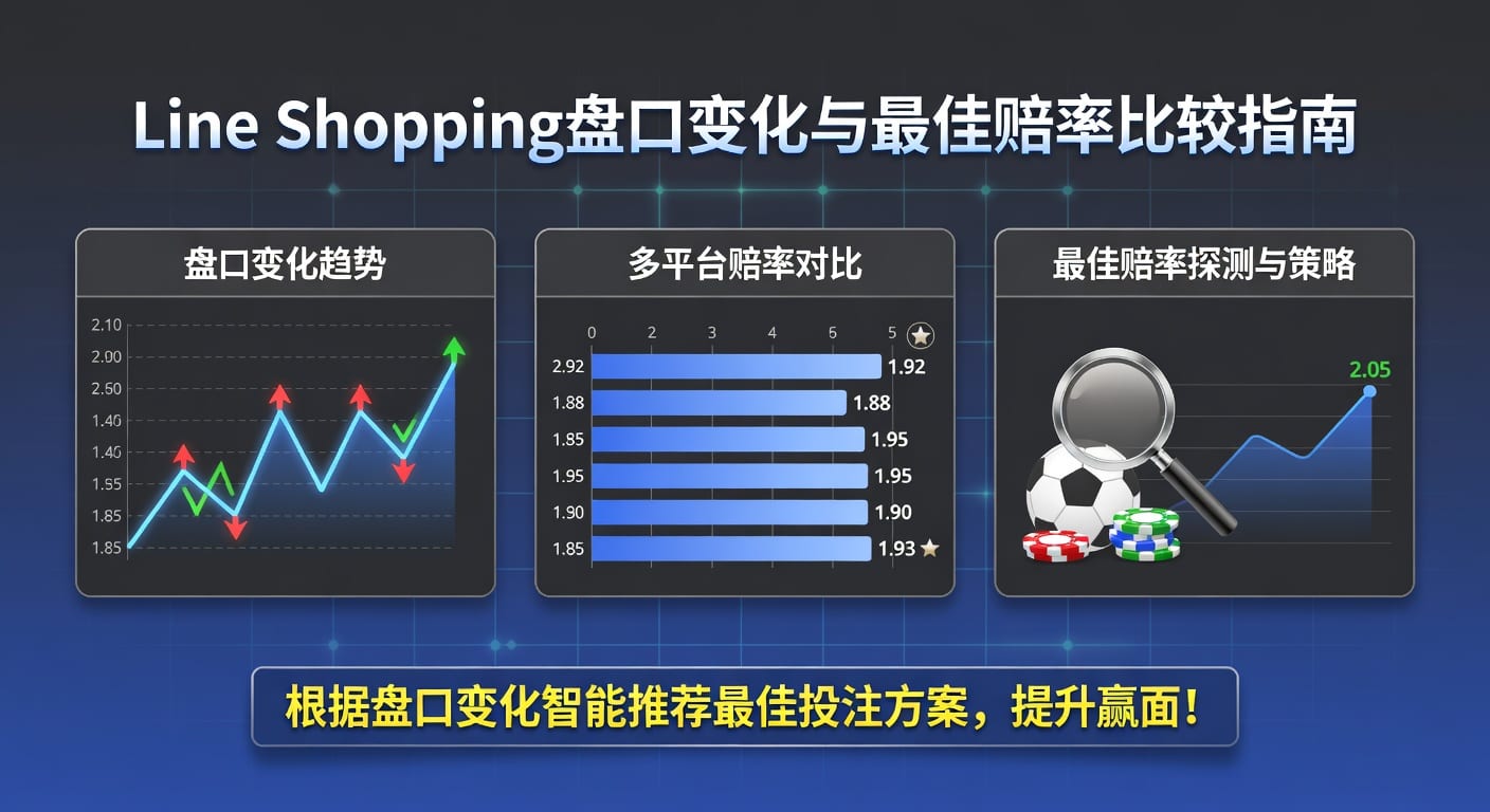 Line Shopping 最佳赔率比较：2026最新实用指南