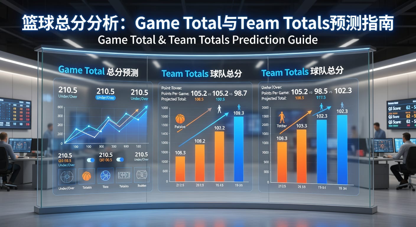 篮球总分分析：Game Total与Team Totals详解